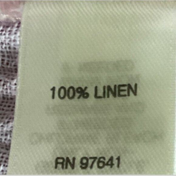 Pure Jill Linen Sleeveless Pocket Tunic Top Sz M Light Pink 37B - Picture 6 of 7